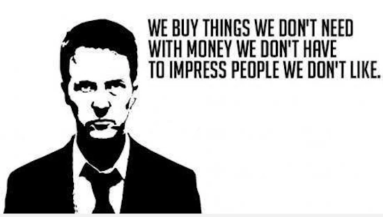 fight club film citazioni sul consumismo