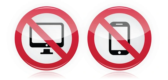 divieto dispositivi tecnologici
