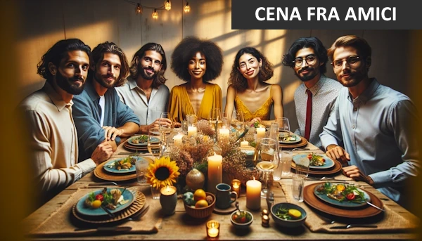 cena fra amici