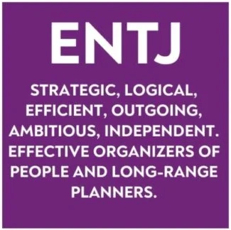 ENTJ personalità