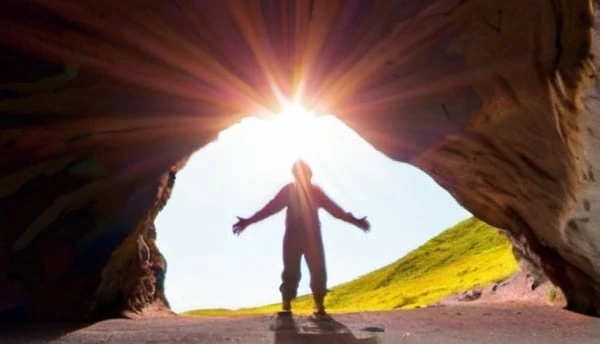 sole accecante, risveglio spirituale